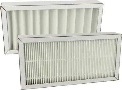 Produktbild von vhbw Filterset Ersatz für Pluggit ARFG4F7-150 für Lüftungsgerät - Luftfilter G4 / F7 (2 Stück), Weiß