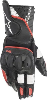 Zdjęcie produktu dla rękawice SP-2, ALPINESTARS (czarne/białe/czerwone, rozmiar XL)