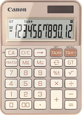 Produktbild von Canon KS-125KB Basic Desktop-Rechner Rose Gold