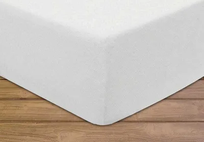 Zdjęcie produktu dla Prześcieradło z gumką, tkanina frotte 60x120 Biały