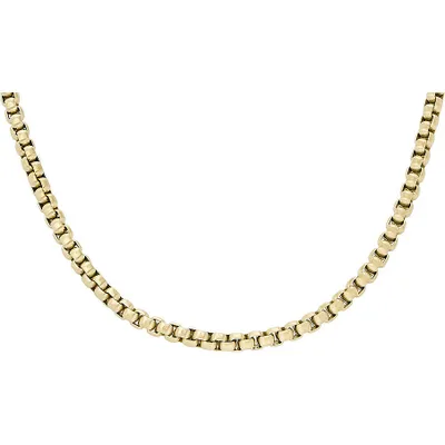 Produktbild von Fossil Halskette Uni Ellis Core Chains Edelstahl Goldton JF04504710
