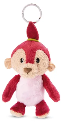 Produktbild von Nici Monkey Tuula 10 Cm Schlüsselanhänger Rot  Rot One Size