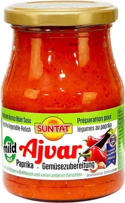 Produktbild von SUNTAT Ajvar mild 340g