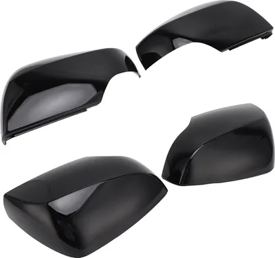 Immagine prodotto di 2 coperture laterali per specchietti retrovisori, nero lucido, 91059AJ210, ricambio per Subaru Forester, Outback e Impreza