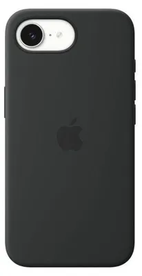 Image de Coque en silicone APPLE avec MagSafe pour iPhone 17e Noir