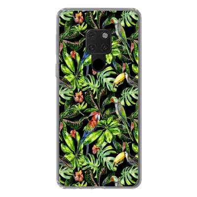 Produktbild von MuchoWow® Handyhülle Schutzhülle Hülle für Huawei P40 Lite Vögel - Tropisch - Muster Silikon Softcase Handy Hülle - Handy