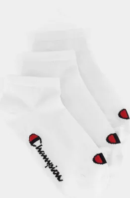 Produktbild von Champion Deutschland 3pk Sneaker Socks WHT 43/46