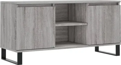 Produktbild von vidaXL TV-Schrank Grau Sonoma 104x35x50 cm Holzwerkstoff