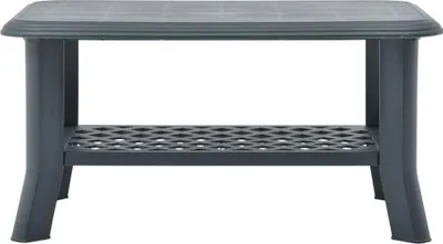 Produktbild von vidaXL Couchtisch Grün 90 x 60 x 46 cm Kunststoff