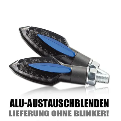 Zdjęcie produktu dla Austauschblende Sliver blau eloxiert