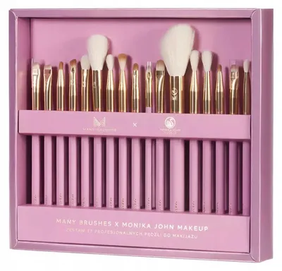 Obrázek produktu pro ManyBeauty Sada 17 profesionálních štětců na make-up