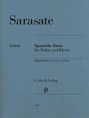 Obrázok produktu pre Spanische Tänze für Violine und Klavier, Urtext