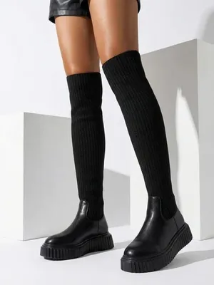 Produktbild von Royalfashion Damen Hesoppel Schlupfstiefel, Größe 40