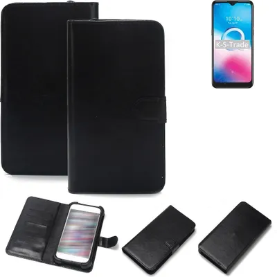 Produktbild von K-S-Trade Handyhülle Schutzhülle kompatibel mit Alcatel 3L (2020) Handy Schutz Hülle Handyhülle Bumper schwarz 1x