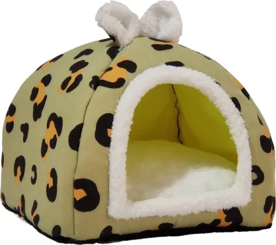 Produktbild von Meerschweinchenbett, Kleintier-Versteckbett, Kaninchen-Rattenhaus, Käfigzubehör, waschbares Hamsterhöhlenbett für Igel, Eichhörnchen, Ratten, Hasen, Chinchillas