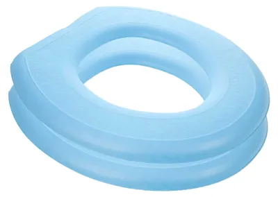 Produktbild von 2 Stück Toilettensitzkissen aus EVA – Weiche und Dicke Toilettenauflagen für das Badezimmer, rutschfest und komfortabel beim Reisen