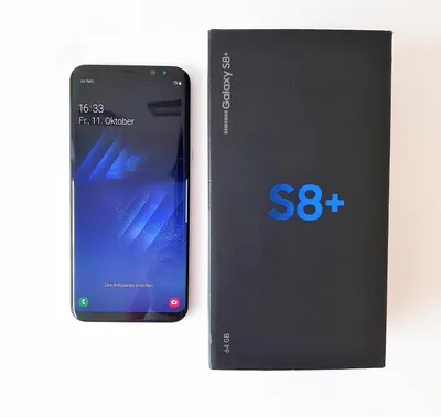 Produktbild von Samsung Galaxy S8 Plus 64 GB Single-Sim Coral Blue Neu