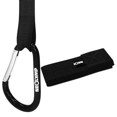 Produktbild von Multianker für Fitnessbänder mit extragroßem Aluminium-Karabiner, für drinnen und draußen