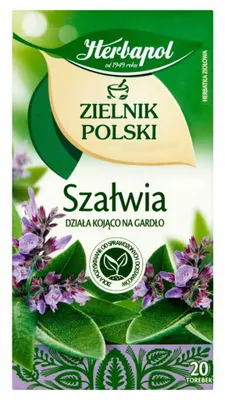 Produktbild von Herbapol '' Zielnik Polski '' Salbei Tee 24g