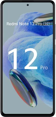 Produktbild von Xiaomi Redmi Note 12 Pro 5G 6GB+128GB midnight black