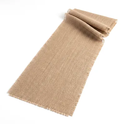 Produktbild von G.schmückt Tischläufer Jute 180x35cm, Tischband Table Runner Naturjute, Tischdeko Boho