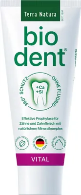 Immagine prodotto di bio dent® - Dentifricio vital 75ml