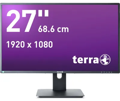 Produktbild von TERRA LCD/LED 2756W PV V4 schwarz GREENLINE PLUS