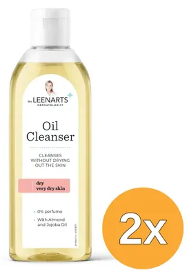 Productafbeelding van 2x Drs Leenarts Oil Cleanser Dry - Very Dry Skin (200 ml)