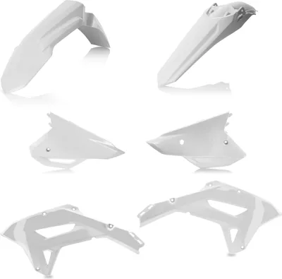 Productafbeelding van ACERBIS Kunststofset, 6-delig, wit, voor HONDA CRF RX