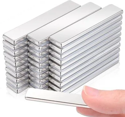 Produktbild von Starke Magneten 50x10x3mm rechteckig für Whiteboards und Kühlschränke