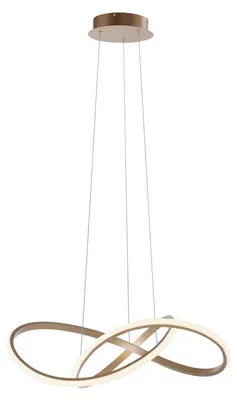 Image de JUST LIGHT MARIA LED Suspension blanc chaud 25W or/blanc 15402-60