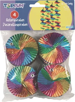 Produktbild von 12 (3x 4) Rotorspiralen Girlande 60cm