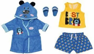 Produktbild von BABY born Bath Deluxe Boy Outfit, Puppen-Kleiderset, 3 Jahr(e), 425 g