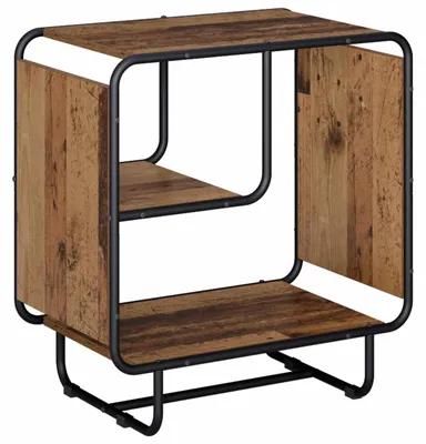 Zdjęcie produktu dla Komoda Stare drewno 60 x 37.5 x 64.5 cm Materiał drewnopochodny