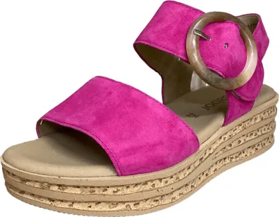 Produktbild von Gabor Keilsandaletten Damen 31373738333532 Pink 38 1/2 EU