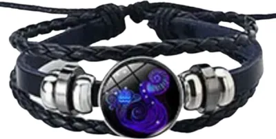 Produktbild von Armband Sternzeichen Wassermann mit 3D Gravur im Glas