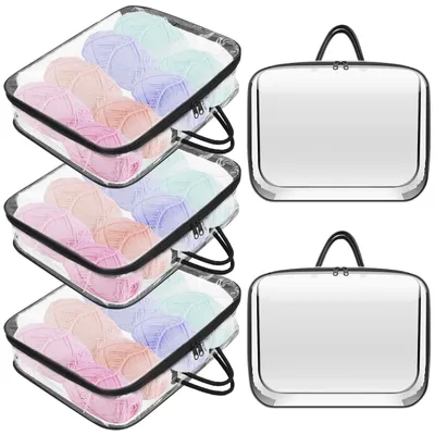 Zdjęcie produktu dla Worki z zamykaniem na zamek błyskawiczny - 30 x 40 x 10 cm - Zestaw 5 sztuk