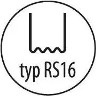 Immagine prodotto di Punte Da 0,6 Mm Rs16 Per Plastica, 100 Pz. - Ded75276