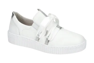 Produktbild von Gabor 03.333 Damenschuhe - sportliche Slipper - Halbschuhe weiß Freizeit NEU