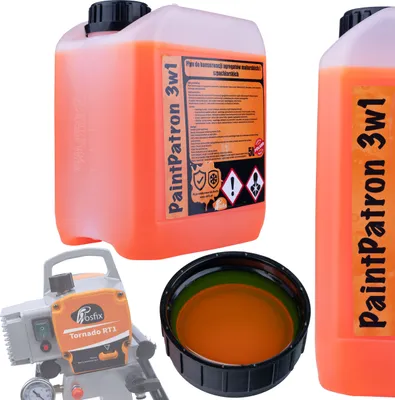 Produktbild von Rosfix PaintPatron 3in1 Reinigungs- & Konservierungsflüssigkeit 5L – Für Farbspritzgeräte & Hochdruckreiniger | Korrosionsschutz