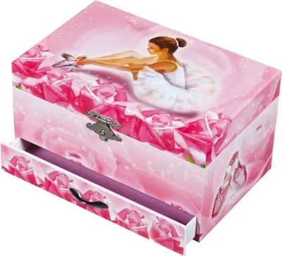 Produktbild von Schmuck Spieldose Tänzerin Rosa