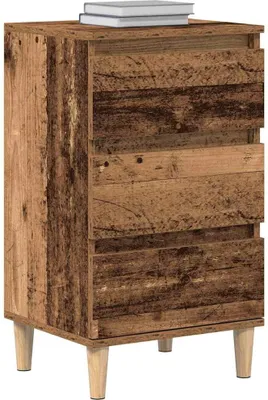 Obrázok produktu pre vidaXL Nočný stolík so zásuvkami z regenerovaného dreva 40 x 35 x 70 cm materiál na báze dreva