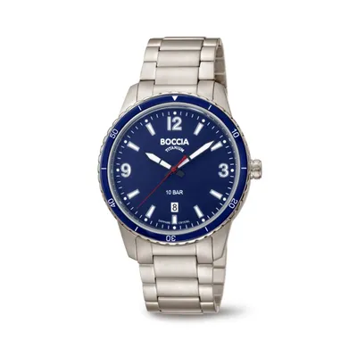 Produktbild von Boccia 3635-04 Herrenuhr Titanium 42mm 10ATM