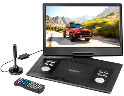 Zdjęcie produktu dla REFLEXION DVD1424 – przenośny odtwarzacz DVD z 14-calowym (36 cm) ekranem LCD