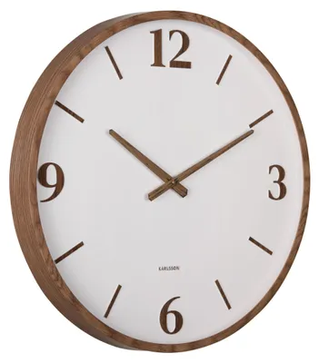 Produktbild von WANDUHR Detalle - Grau - 50,8/50,8/ cm