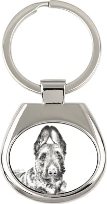 Produktbild von Laekenois Belgischer Schäferhund - Schlüsselanhänger mit Hund, Anhänger mit Aufdruck, personalisierter Anhänger der Marke Art-Dog