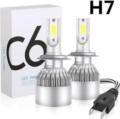Produktbild von LED-Scheinwerferlampe, +300% mehr Helligkeit (2Stück) H7 - SILVERLED