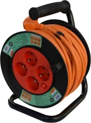 Image de Câble d'extension 50m 4 prises IP20