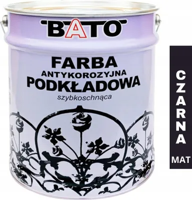 Zdjęcie produktu dla Farba Antykor.podkład.szybkosch.czarna Mat 20L