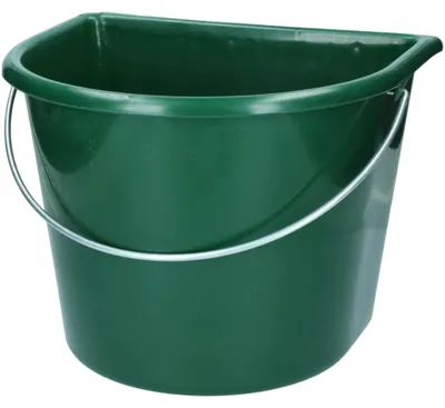 Immagine prodotto di Secchio con lato piatto 15 l verde